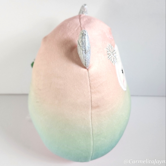 🎄 YARA 🐾 Rainbow Yeti w ❄️ Christmas 2022 Original Squishmallow ☆ NWT ☆ - Picture 8 of 8